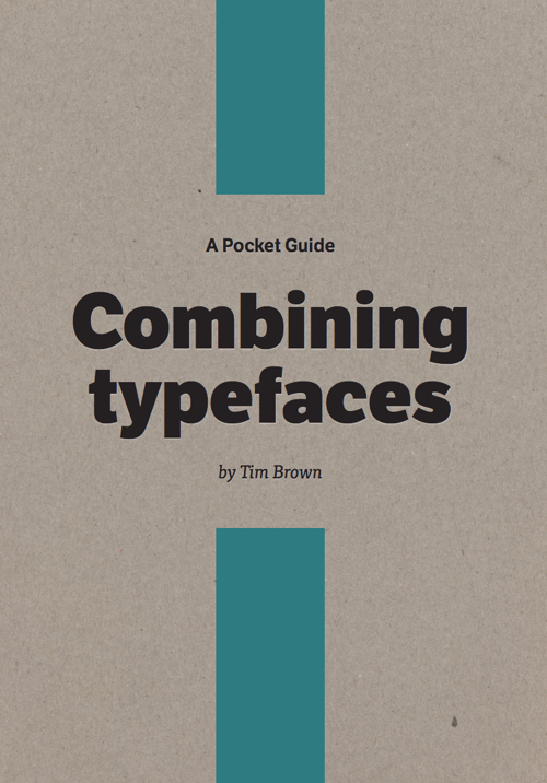 Download Free Book: Combining Typefaces