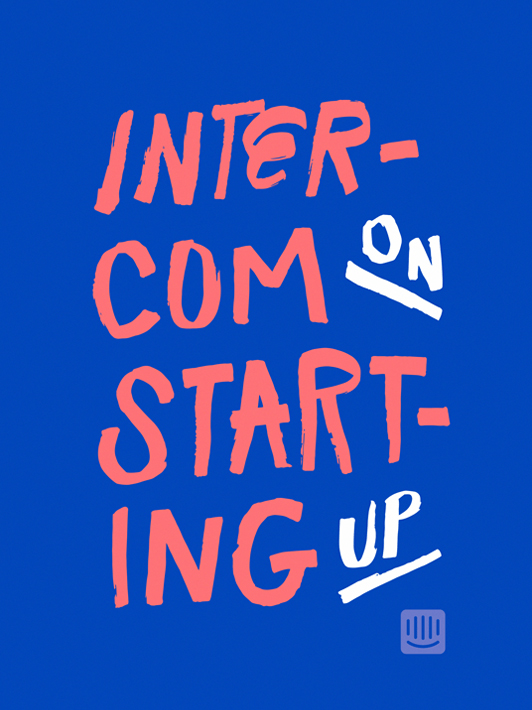 Download free ebook Starting Up by Intercom - Lapabooks.com