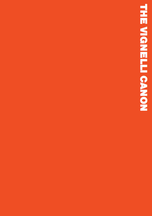 Download Free Book: The Vignelli Canon